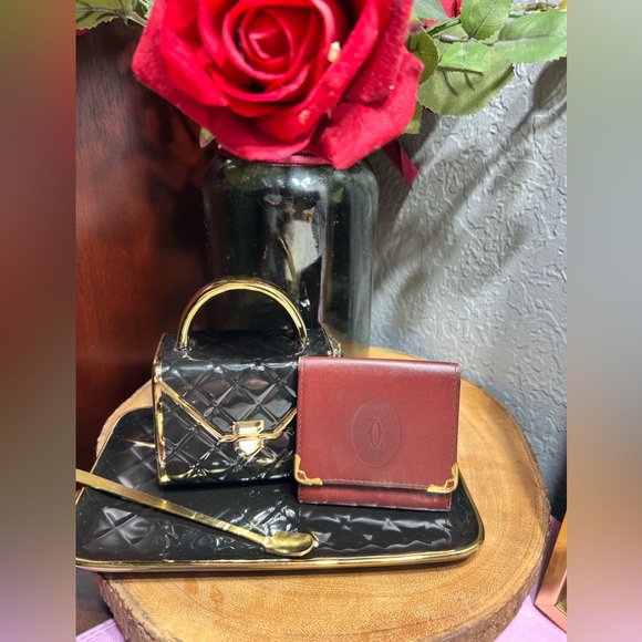 Cartier Wallet Purse Coin Purse Mastline Red leather Woman Authentic EUC - Picture 11 of 13